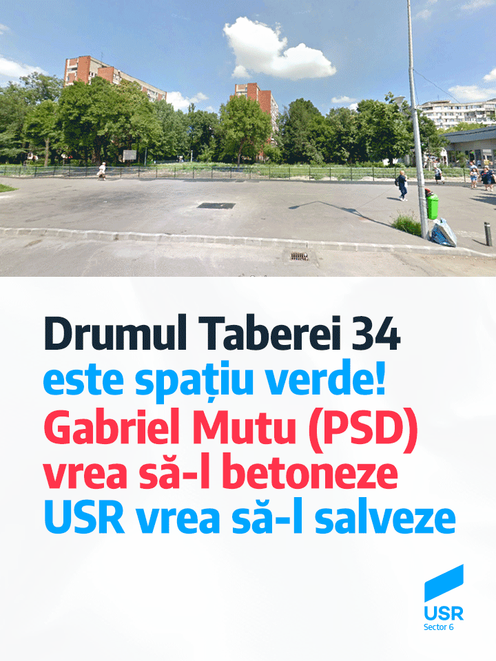 Cod Postal Sector 6 Drumul Taberei Cetățenii vor PARC la Drumul Taberei 34! | Uniunea Salvați România